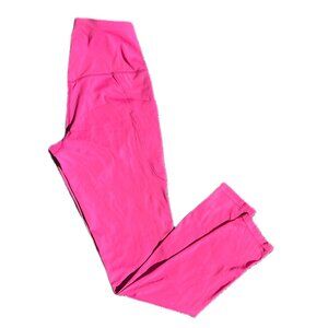 Bright Pink Women's Leggings - XS